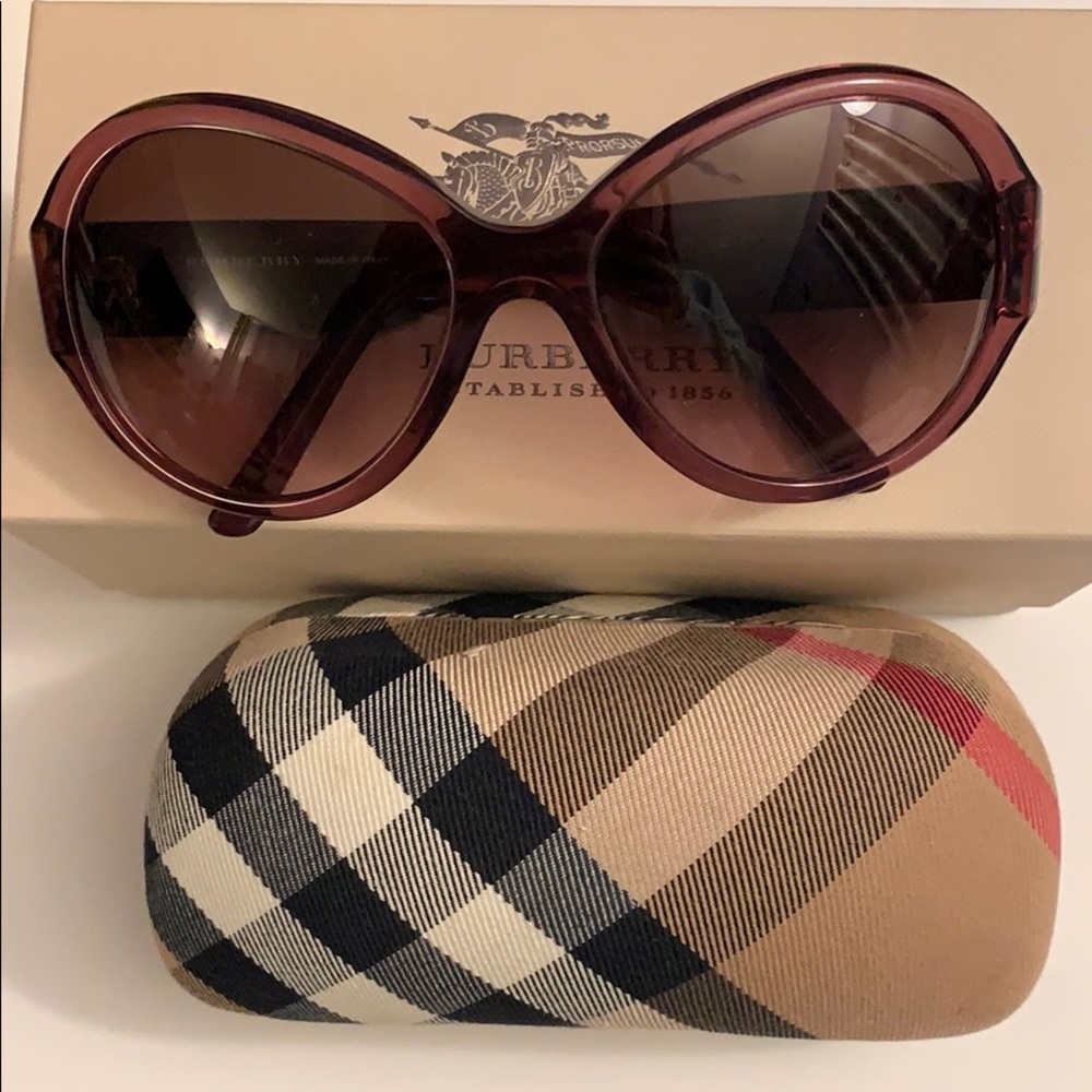 Authentic oversized Burberry Sunglasses